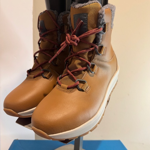 Columbia Women's Snow Boots Moritza Waterproof Leather US 9.5 new - Picture 1 of 7
